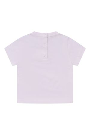 lilac cotton tshirt FENDI KIDS | BUI1107AJF0TU9